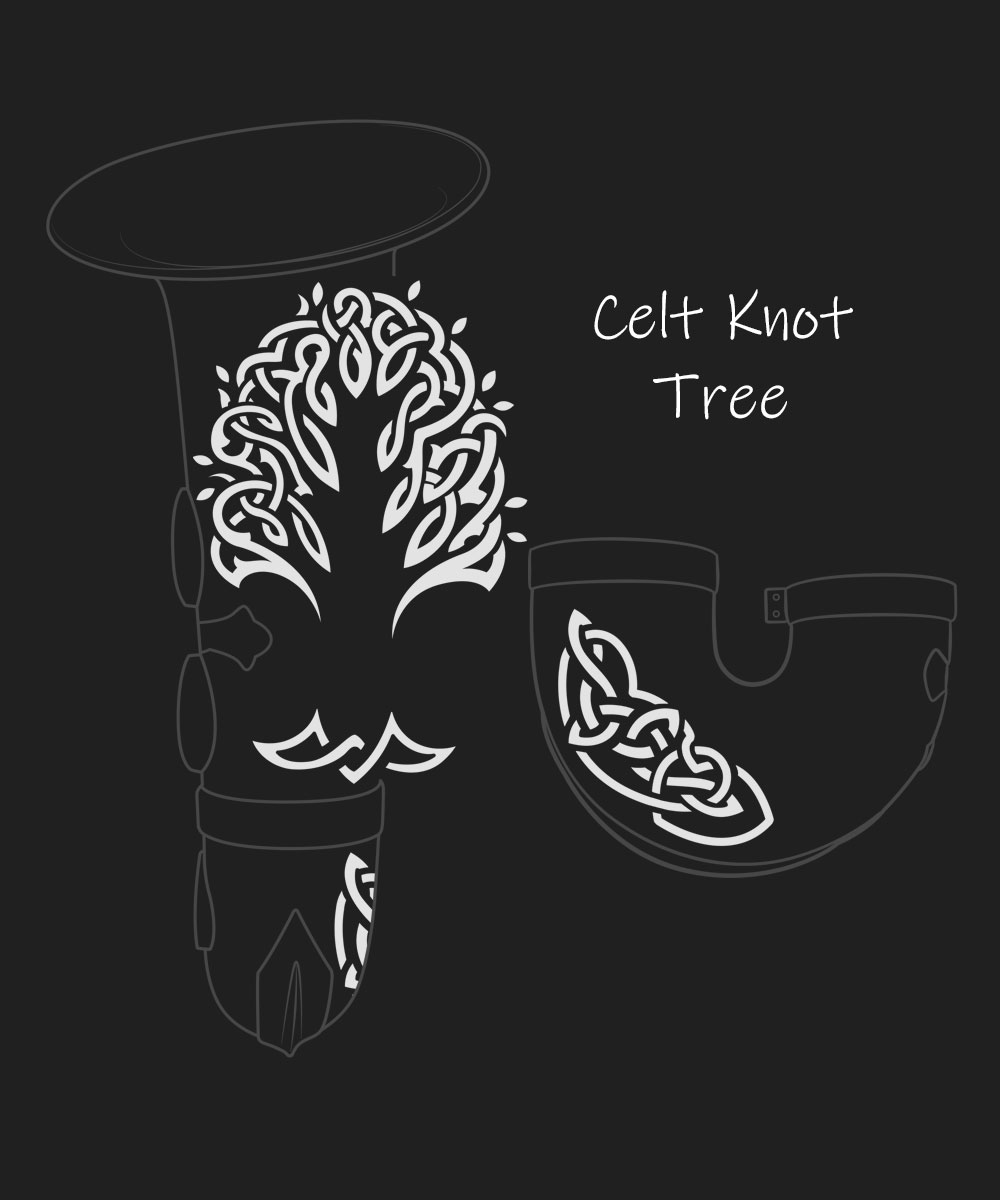 Celt Knot Tree Premium Engraving