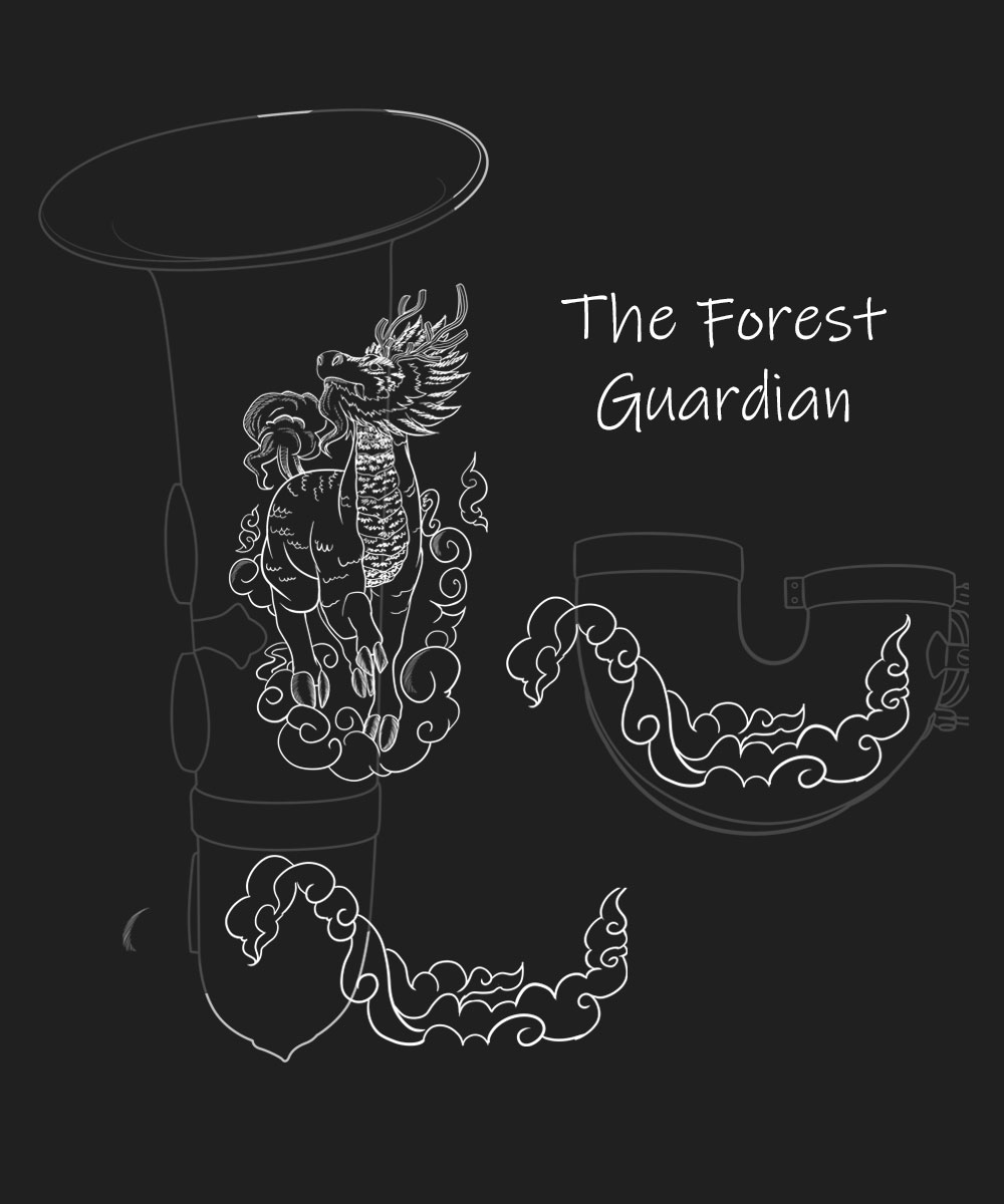 The Forest Guardian Premium Engraving
