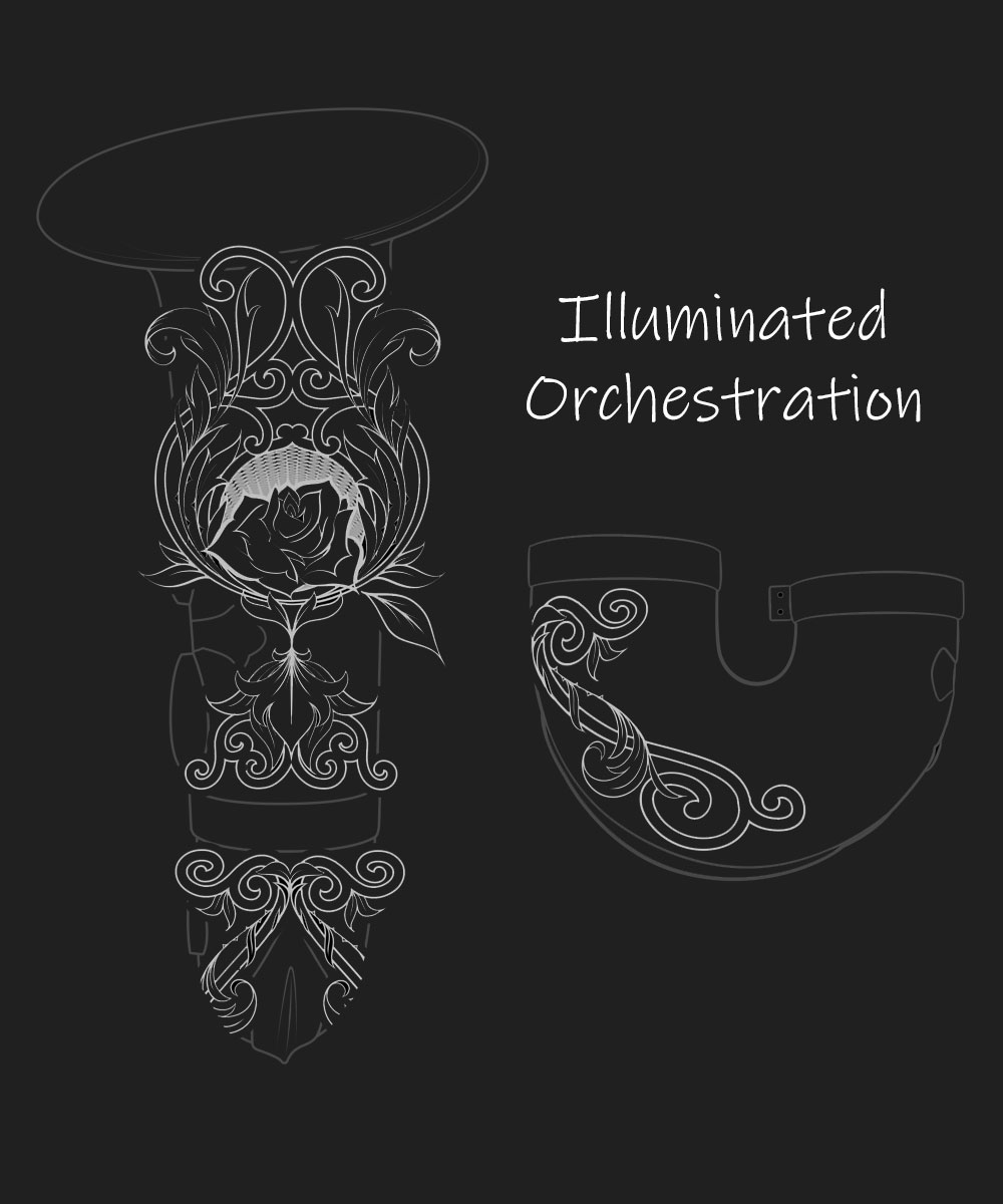 Illuminated Orchestration Premium Engraving