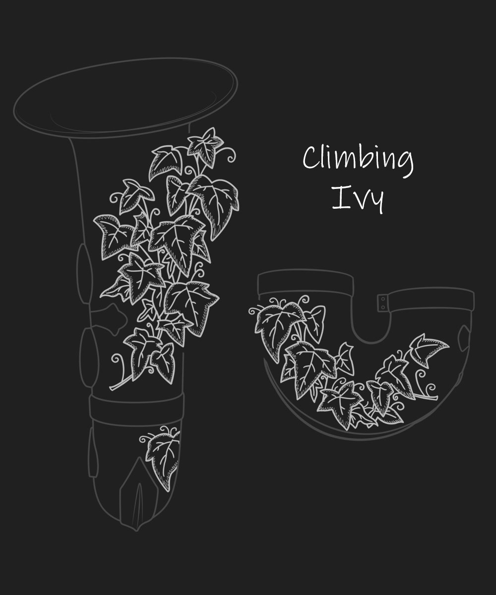 Climbing Ivy Premium Engraving