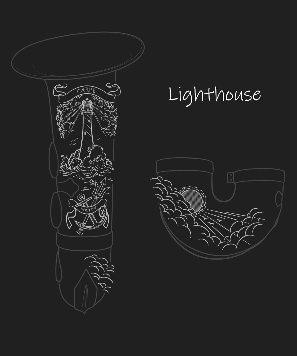 Lighthouse Premium Engraving